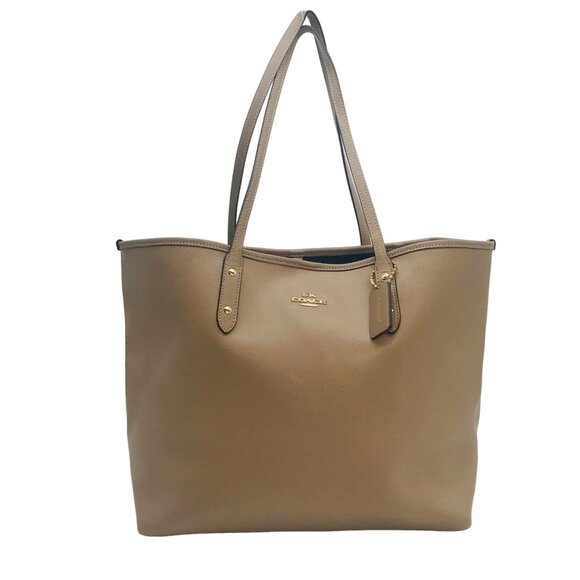 Coach Beechwood Leather City Zip Tote Bag F37151 - Picture 1 of 14